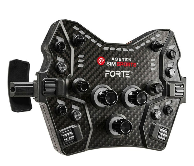 Asetek Forte GT Button Box V2 - black, orange - 1369921 - zdjęcie 2